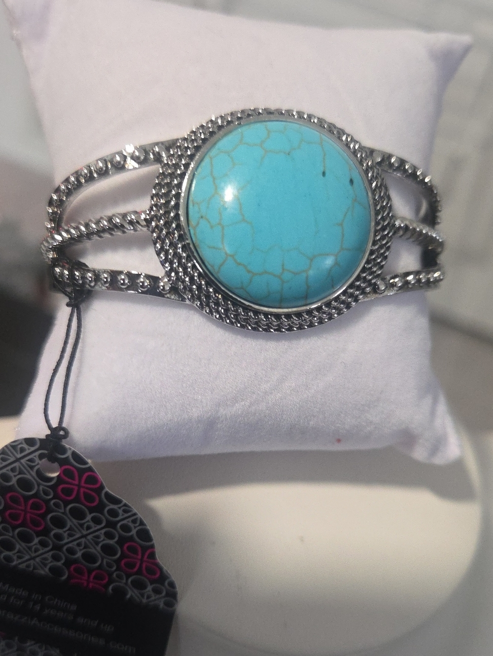 Paparazzi Sandstone Sojourn Blue Bracelet NWT
